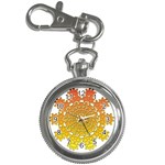 Mandala Background Image Ornament Key Chain Watches