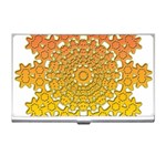 Mandala Background Image Ornament Business Card Holder