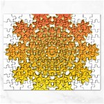 Mandala Background Image Ornament Rectangular Jigsaw Puzzl