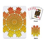 Mandala Background Image Ornament Playing Cards Single Design (Rectangle)