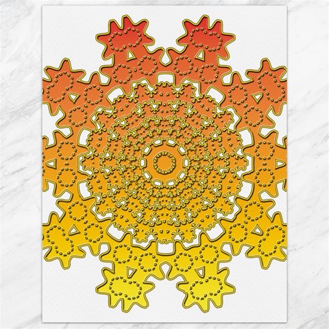 Mandala Background Image Ornament Canvas 12  x 16  from ArtsNow.com 11.86 x15.41  Canvas - 1