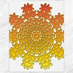 Mandala Background Image Ornament Canvas 12  x 16 