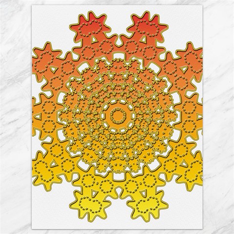 Mandala Background Image Ornament Canvas 36  x 48  from ArtsNow.com 35.26 x46.15  Canvas - 1