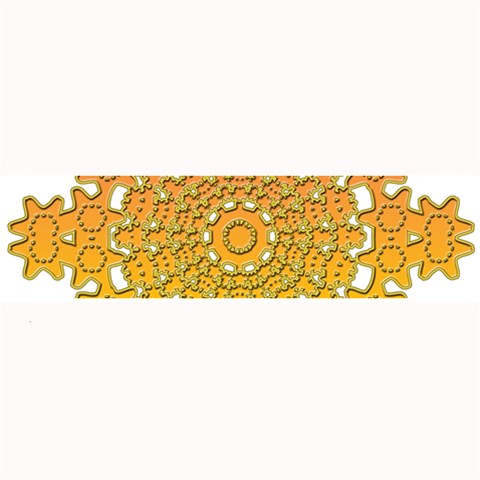 Mandala Background Image Ornament Large Bar Mat from ArtsNow.com 32 x8.5  Bar Mat