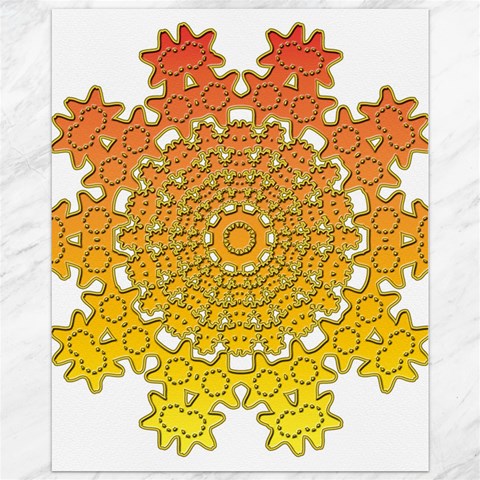 Mandala Background Image Ornament Canvas 11  x 14  from ArtsNow.com 10.95 x13.48  Canvas - 1