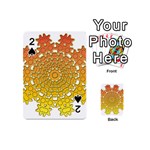 Mandala Background Image Ornament Playing Cards 54 Designs (Mini)