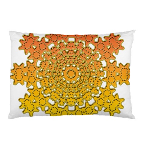 Mandala Background Image Ornament Pillow Case (Two Sides) from ArtsNow.com Front