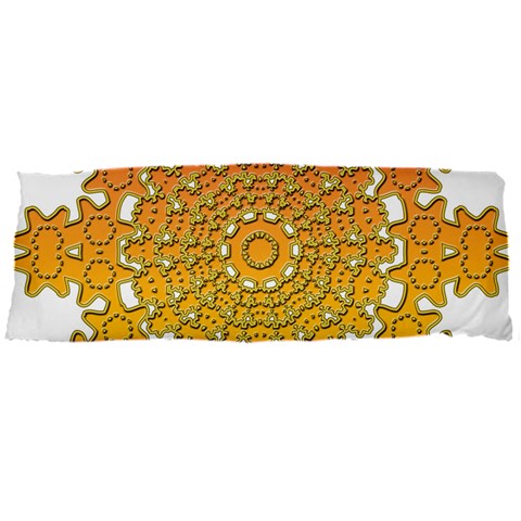 Mandala Background Image Ornament Body Pillow Case Dakimakura (Two Sides) from ArtsNow.com Front