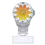 Mandala Background Image Ornament Plastic Nurses Watch