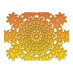 Mandala Background Image Ornament Two Sides Premium Plush Fleece Blanket (Mini)
