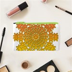 Mandala Background Image Ornament Cosmetic Bag (XS)