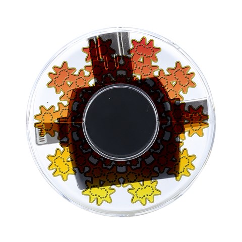 Mandala Background Image Ornament On Front