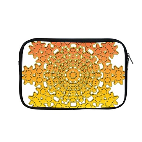 Mandala Background Image Ornament Apple MacBook Pro 13  Zipper Case from ArtsNow.com Front
