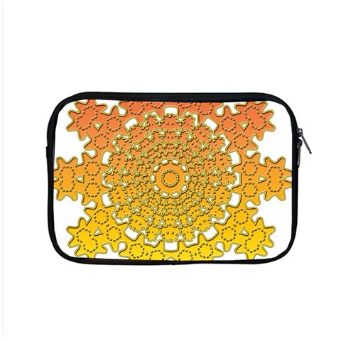 Mandala Background Image Ornament Apple MacBook Pro 15  Zipper Case from ArtsNow.com Front