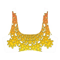 Mandala Background Image Ornament Cross Back Hipster Bikini Set from ArtsNow.com Front