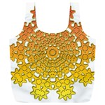 Mandala Background Image Ornament Full Print Recycle Bag (XXL)