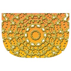 Mandala Background Image Ornament Make Up Case (Large) from ArtsNow.com Side Left