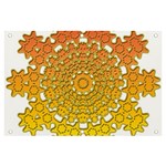 Mandala Background Image Ornament Banner and Sign 6  x 4 