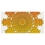 Mandala Background Image Ornament Banner and Sign 8  x 4 