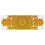 Mandala Background Image Ornament Banner and Sign 12  x 4 