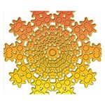 Mandala Background Image Ornament Premium Plush Fleece Blanket (Small)