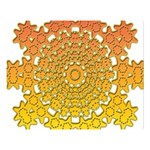 Mandala Background Image Ornament Premium Plush Fleece Blanket (Large)