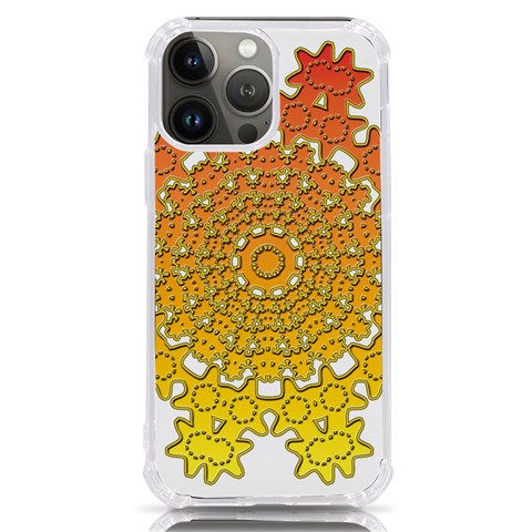 Mandala Background Image Ornament iPhone 13 Pro Max TPU UV Print Case from ArtsNow.com Front