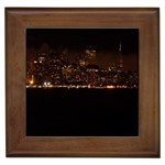 San Fransisco Usa California Water Framed Tile