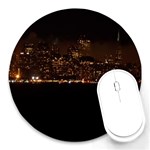 San Fransisco Usa California Water Round Mousepad