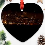 San Fransisco Usa California Water Ornament (Heart)