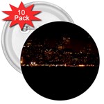 San Fransisco Usa California Water 3  Buttons (10 pack) 