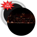 San Fransisco Usa California Water 3  Magnets (10 pack) 