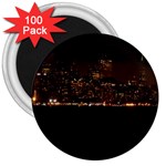 San Fransisco Usa California Water 3  Magnets (100 pack)