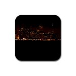 San Fransisco Usa California Water Rubber Square Coaster (4 pack)