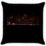 San Fransisco Usa California Water Throw Pillow Case (Black)