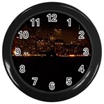 San Fransisco Usa California Water Wall Clock (Black)