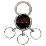 San Fransisco Usa California Water 3-Ring Key Chain