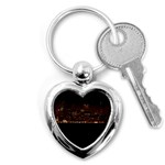 San Fransisco Usa California Water Key Chain (Heart)