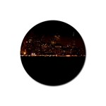 San Fransisco Usa California Water Rubber Coaster (Round)