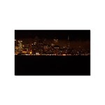 San Fransisco Usa California Water Sticker (Rectangular)