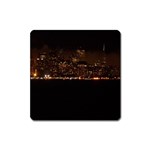San Fransisco Usa California Water Square Magnet