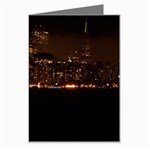 San Fransisco Usa California Water Greeting Card