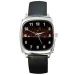 San Fransisco Usa California Water Square Metal Watch
