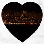 San Fransisco Usa California Water Jigsaw Puzzle (Heart)