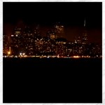 San Fransisco Usa California Water Canvas 16  x 16 