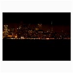 San Fransisco Usa California Water Large Glasses Cloth