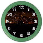 San Fransisco Usa California Water Color Wall Clock