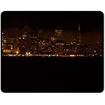 San Fransisco Usa California Water Two Sides Fleece Blanket (Medium)