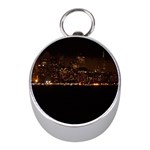 San Fransisco Usa California Water Mini Silver Compasses