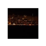 San Fransisco Usa California Water Satin Bandana Scarf 22  x 22 